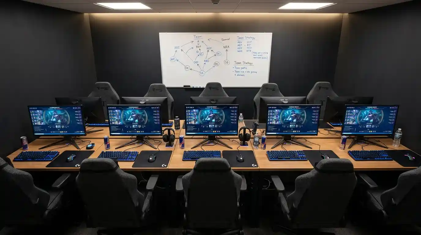 Ecossistema competitivo e base de jogadores de League of Legends