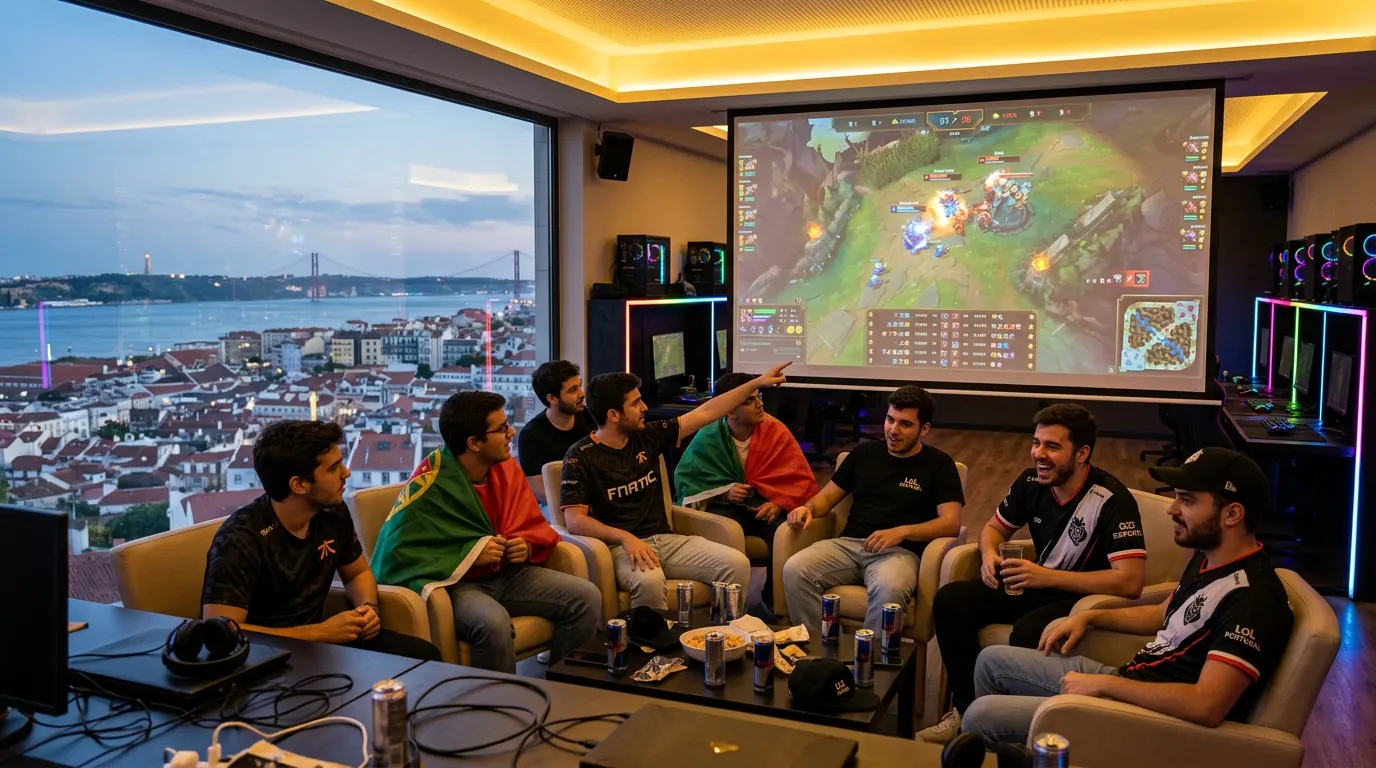 Comunidade de League of Legends em Portugal com jogadores e fãs