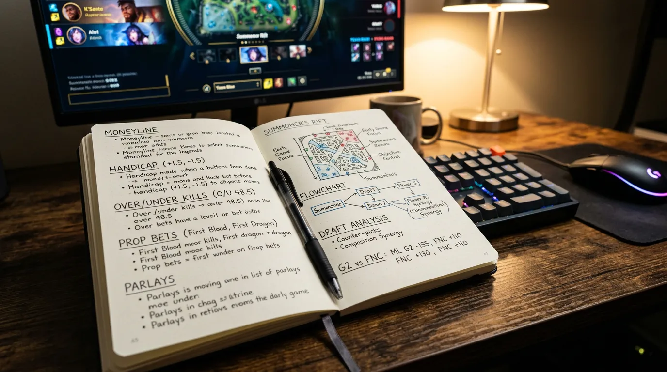 Glossário de termos de apostas em League of Legends